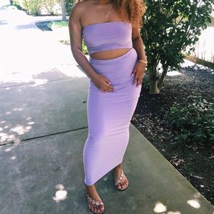 2 Piece Skirt + Tube Top | Fashion Nova